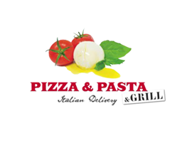 Pizza & Pasta & Grill logo.